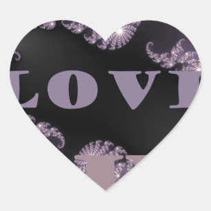 Guten Morgen ich Liebe You.png Herz-Aufkleber