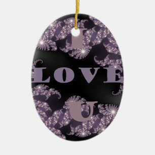 Guten Morgen ich Liebe You.png Keramik Ornament