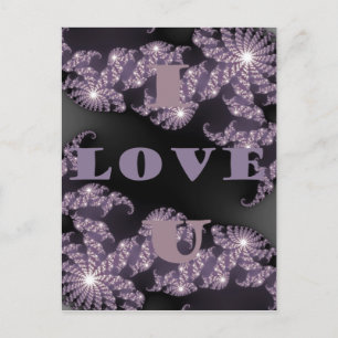 Guten Morgen ich Liebe You.png Postkarte