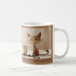 Guten Morgen Kaffee Chat Kaffeetasse