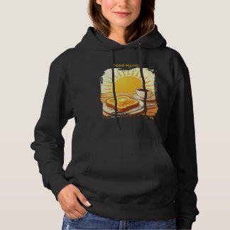 Guten Morgen Kaffee & Toast – Sonnenaufgangsgrafik Hoodie