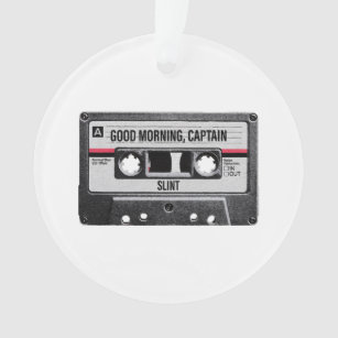 Guten Morgen Kapitän Vintages Kassettenband Ornament
