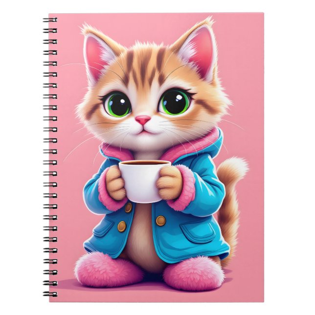 Guten Morgen, Kitten Notizblock (Vorderseite)