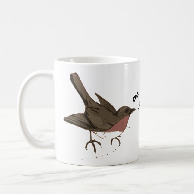 Guten Morgen Kuckuckoo Bird! Kaffeetasse (Links)