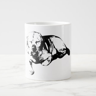 Guten Morgen Labrador, Herzzungengarten Jumbo-Tasse