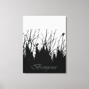 Guten Morgen Leinwanddruck