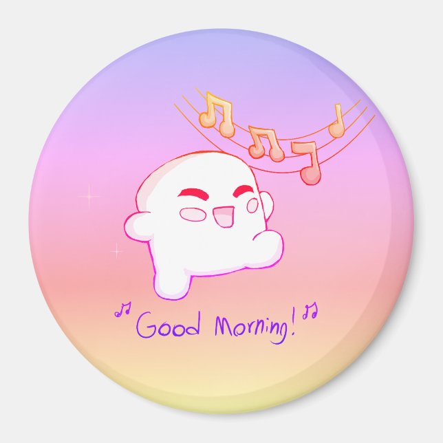 Guten Morgen! Magnet (Vorne)