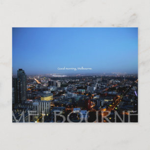 Guten Morgen, Melbourne Postkarte