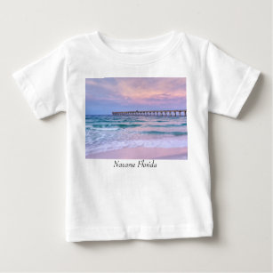 Guten Morgen Navarre Beach Pier Baby T-shirt