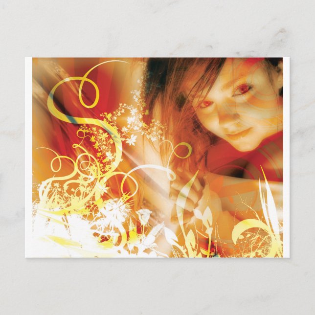 Guten Morgen Postkarte (Vorderseite)