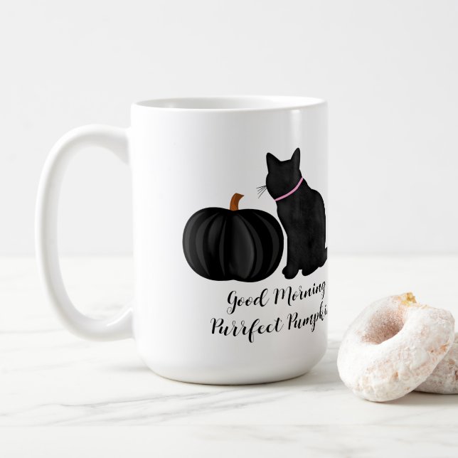 Guten Morgen, sauber, Kaffee Kaffeetasse (Mit Donut)