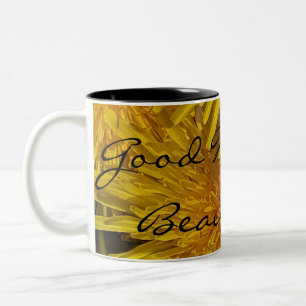 Guten Morgen schön Zweifarbige Tasse