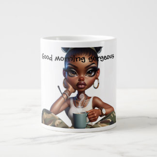 Guten Morgen Schönheit  Jumbo-Tasse