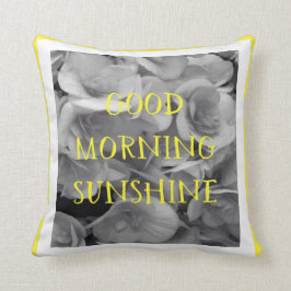 Guten Morgen Sonnenschein 16"X16" Kissen