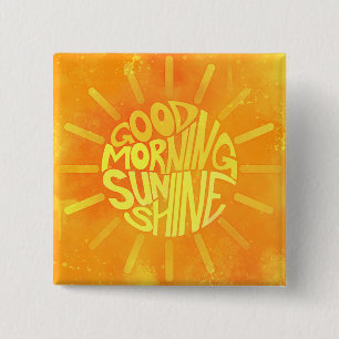 Guten Morgen, Sonnenschein! Button