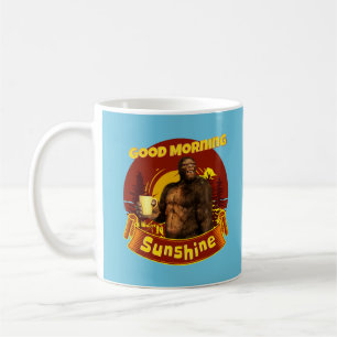 Guten Morgen Sonnenschein Funny Bigfoot Kaffeetasse