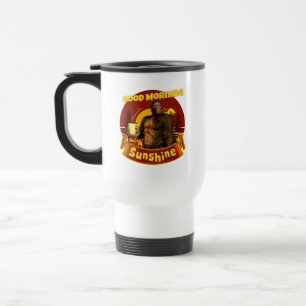Guten Morgen Sonnenschein Funny Bigfoot Reisebecher