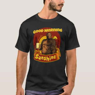 Guten Morgen Sonnenschein Funny Bigfoot T-Shirt