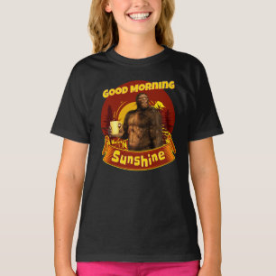 Guten Morgen Sonnenschein Funny Bigfoot T-Shirt