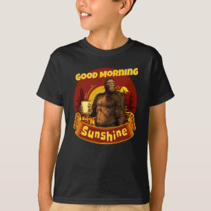 Guten Morgen Sonnenschein Funny Bigfoot T-Shirt