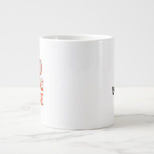 Guten Morgen Sonnenschein Retro Dekor Druck Jumbo-Tasse