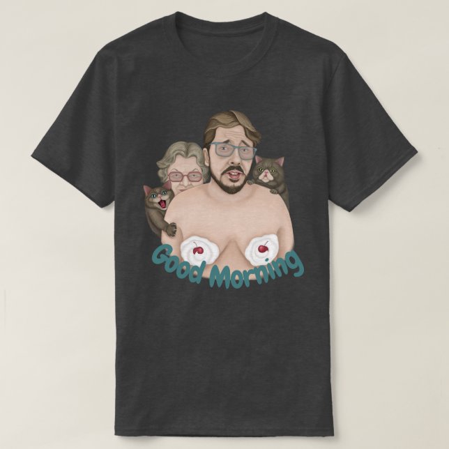 Guten Morgen T-Shirt (Design vorne)