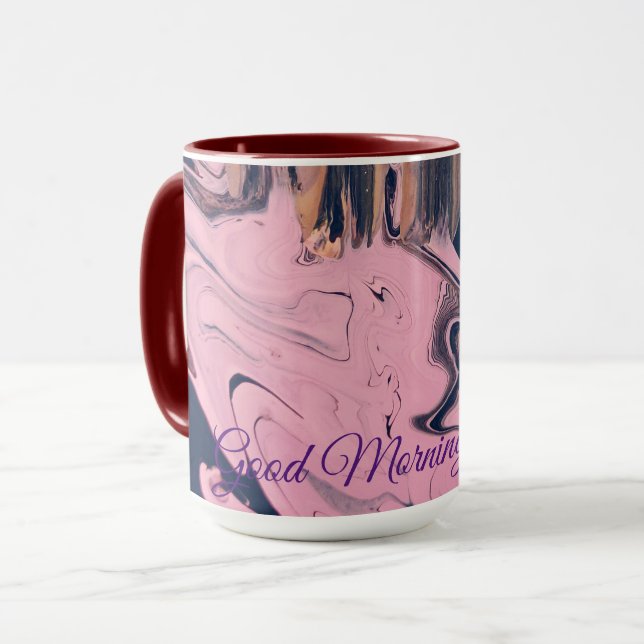 Guten Morgen Tasse (Vorderseite Links)