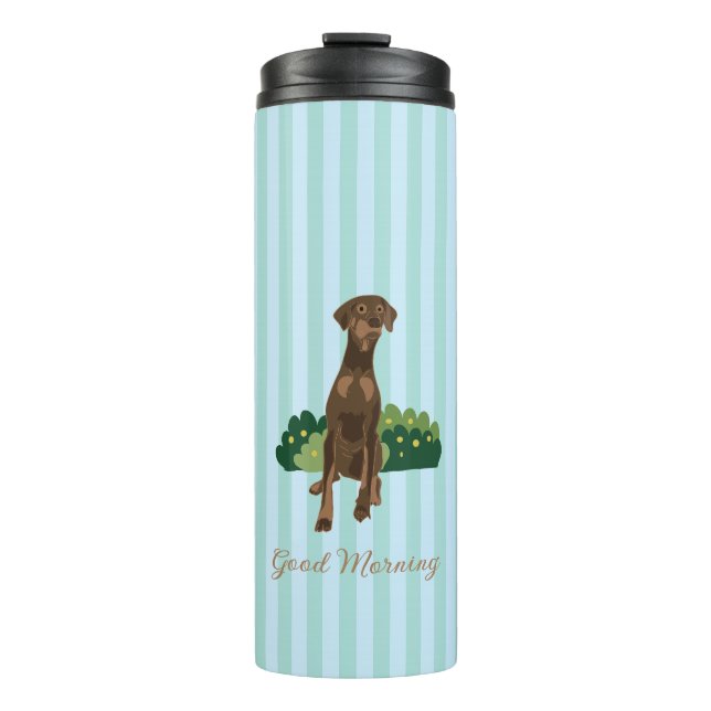 Guten Morgen Thermosbecher (Vorderseite)