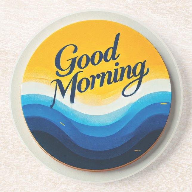 Guten Morgen Untersetzer (Vorne)