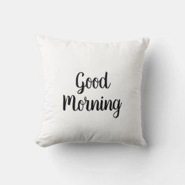 Guten Morgen Wurfkissen Kissen