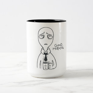 Guten Morgen Zweifarbige Tasse