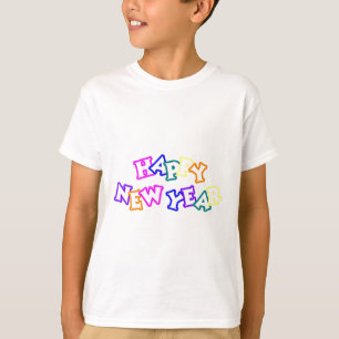 Guten Rutsch ins Neue Jahr-Farbe T-Shirt