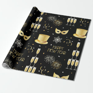 Guten Rutsch ins Neue Jahr Geschenkpapier
