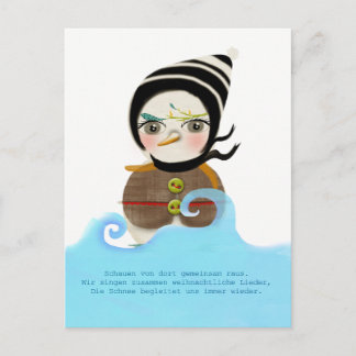 Guten Rutsch ins neue Jahr! Postkarte