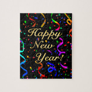 "Guten Rutsch ins Neue Jahr! " Puzzle