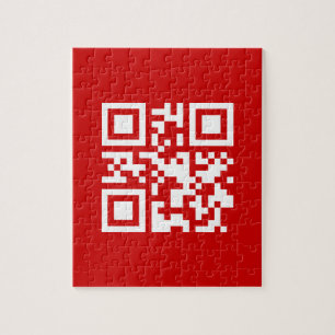 Guten Rutsch ins Neue Jahr! -- QR Code Puzzle
