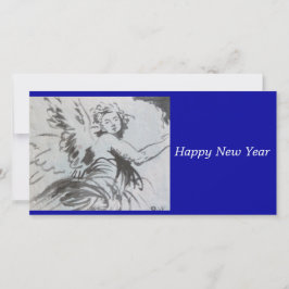 Guten Rutsch ins Neue Jahr-Winkelkarte Feiertagskarte