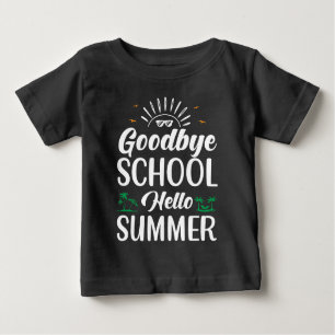 Guten Sommer, Sommerspass beginnt sie Baby T-shirt
