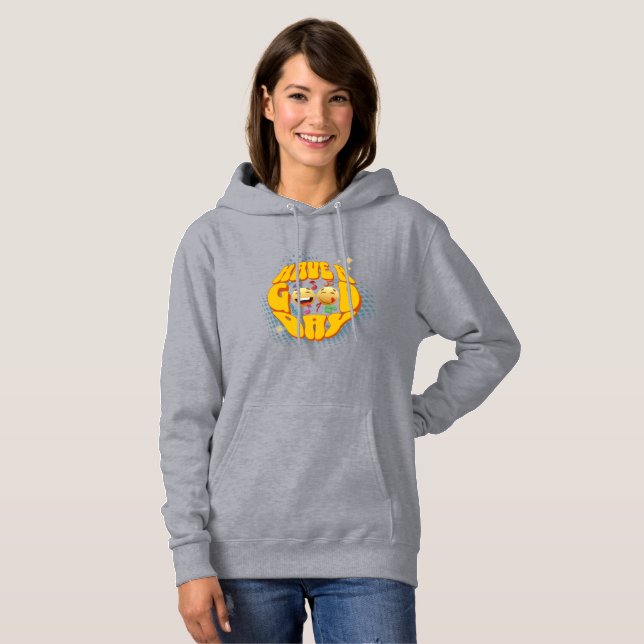 Guten Tag | Damen Hoodie (Vorne ganz)