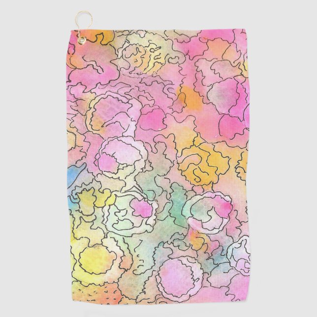 Guten Tag Golfhandtuch (Vorderseite)