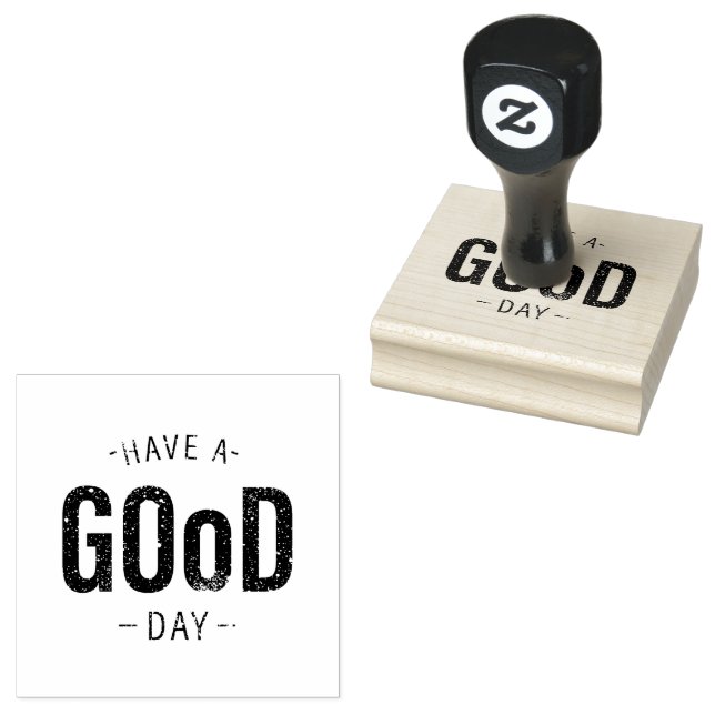 Guten Tag Gummistempel (Stempel)