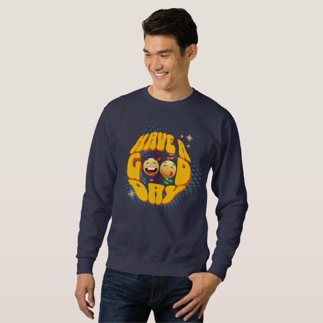 Guten Tag | Herren Sweatshirt (Vorne ganz)