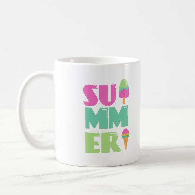 Guten Tag - Sommer Beach Kaffeetasse (Links)