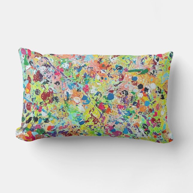 Guten Tag Sonnenschein im Freien Lumbar Kissen Kis (Vorderseite)