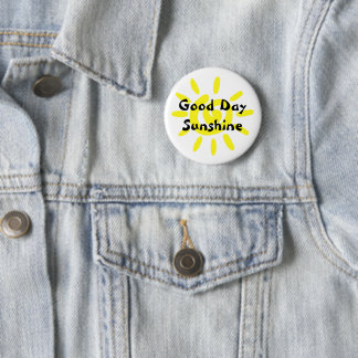 Guten Tag Sonnenschein Niedlich Button