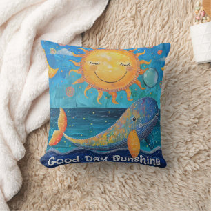 Guten Tag Sonnenscheinwerfer Kissen