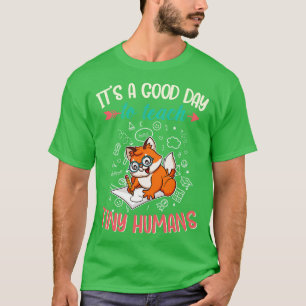Guten Tag, um winzige Menschen in Grundschulen zu T-Shirt