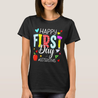 Guten Tag, wir wollen das zurück zu Scho machen T-Shirt