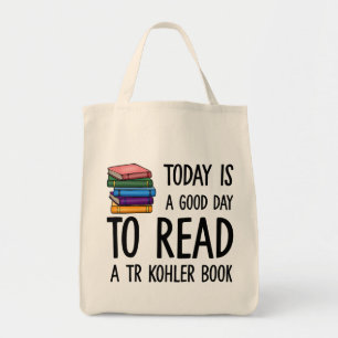 Guten Tag zum Lesen der TR Kohler Büchertasche Tragetasche