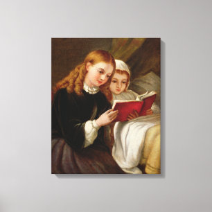 Gutenachtgeschichte Leinwanddruck